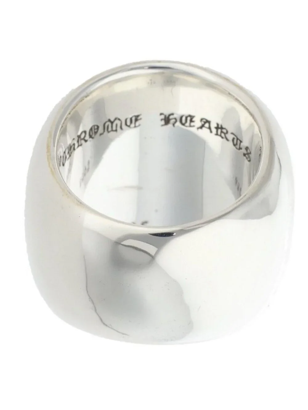Chrome Hearts Clssc Oval Star Classic Silver Ring